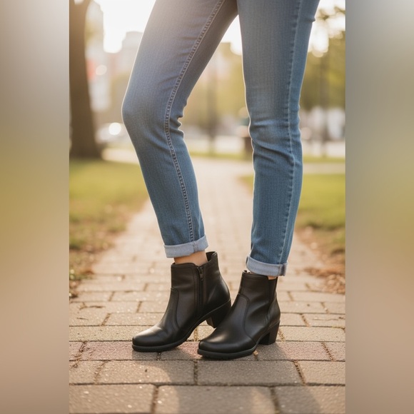 Enval Soft D.Dahlia Women's Ankle Boots Size 9 Made in Italy - Picture 16 of 16